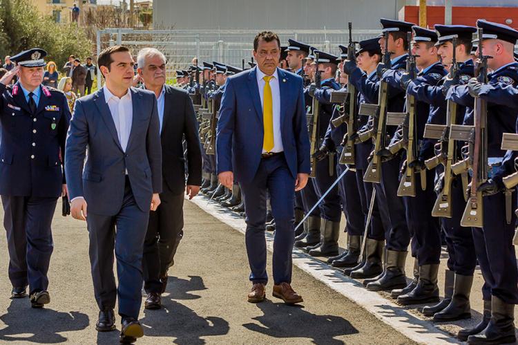 Εγκαίνια των κτιριακών εγκαταστάσεων της Υποδιεύθυνσης Ασφάλειας Δυτικής Αττικής από τον Πρωθυπουργό κ. Αλέξη Τσίπρα
