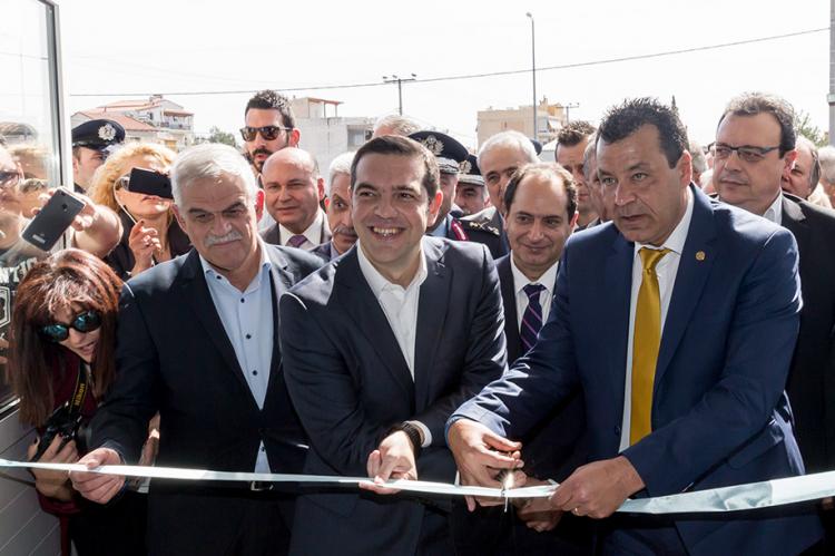 Εγκαίνια των κτιριακών εγκαταστάσεων της Υποδιεύθυνσης Ασφάλειας Δυτικής Αττικής από τον Πρωθυπουργό κ. Αλέξη Τσίπρα