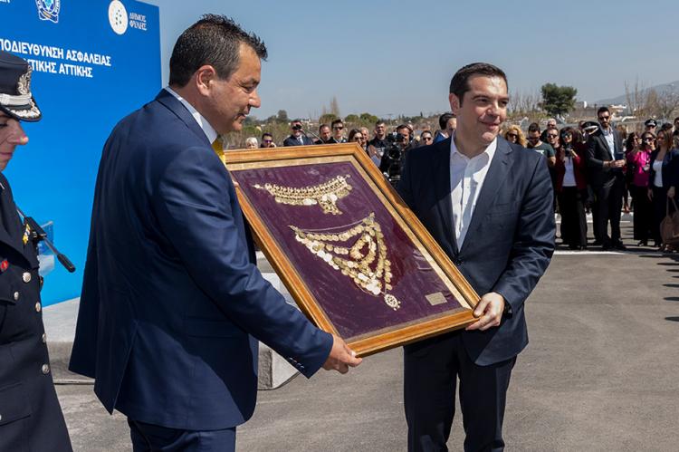 Εγκαίνια των κτιριακών εγκαταστάσεων της Υποδιεύθυνσης Ασφάλειας Δυτικής Αττικής από τον Πρωθυπουργό κ. Αλέξη Τσίπρα