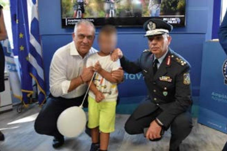 Εγκαίνια Πληροφοριακού Κέντρου της Ελληνικής Αστυνομίας στην 86η Διεθνή Έκθεση Θεσσαλονίκης