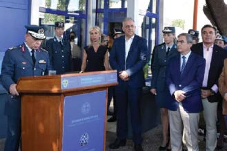 Εγκαίνια Πληροφοριακού Κέντρου της Ελληνικής Αστυνομίας στην 86η Διεθνή Έκθεση Θεσσαλονίκης
