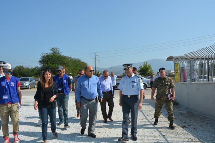 Δομές Φιλοξενίας προσφύγων – μεταναστών στη Βόρεια Ελλάδα επισκέφθηκε ο Αναπληρωτής Γενικός Γραμματέας του Υπουργείου Εσωτερικών Τζανέτος Φιλιππάκος
