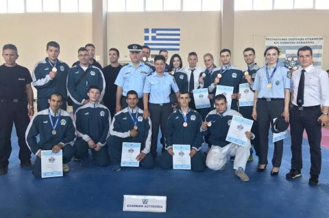 Πρωταθλήτρια η ΕΛ.ΑΣ στο TAE KWON DO