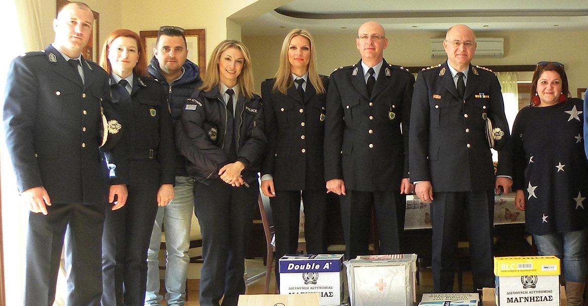 Φιλανθρωπικές δράσεις των Υπηρεσιών της Διεύθυνσης Αστυνομίας Μαγνησίας στο πλαίσιο των εορτών του Πάσχα