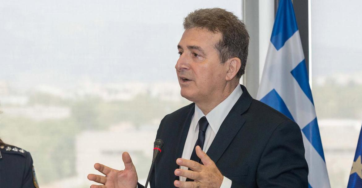 Τελετή παράδοσης-παραλαβής στο Υπουργείο Προστασίας του Πολίτη 
