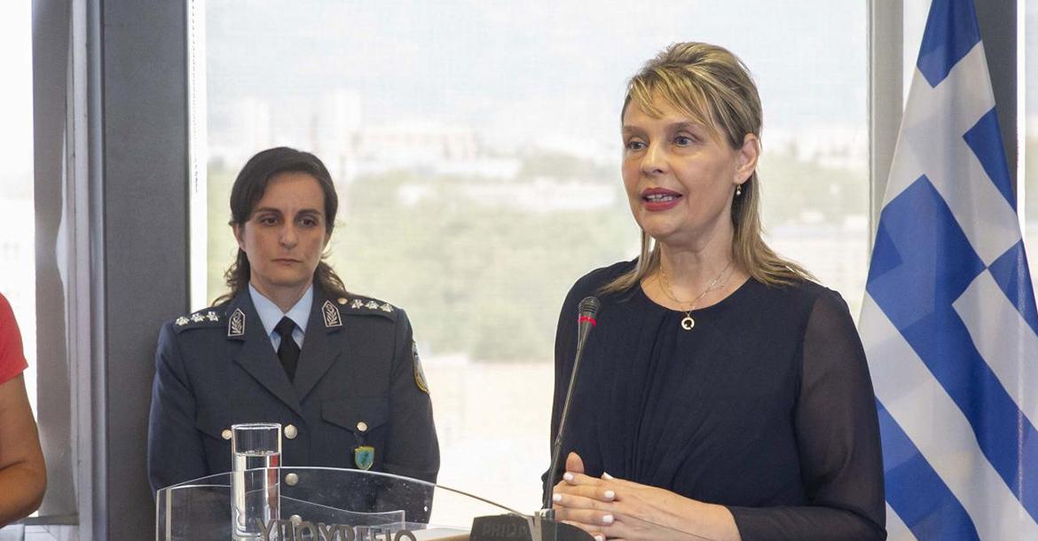 Τελετή παράδοσης-παραλαβής στο Υπουργείο Προστασίας του Πολίτη 