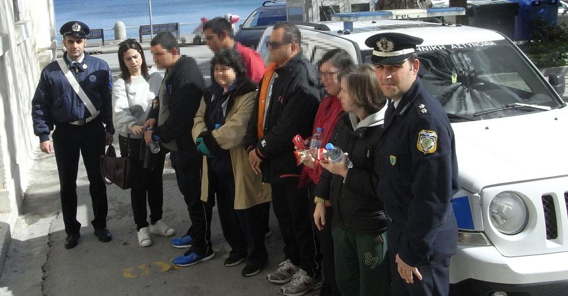 Μια ξεχωριστή επίσκεψη μαθητών δέχτηκαν οι Υπηρεσίες της Β’ Διεύθυνσης Αστυνομίας Δωδεκανήσου στην Κω