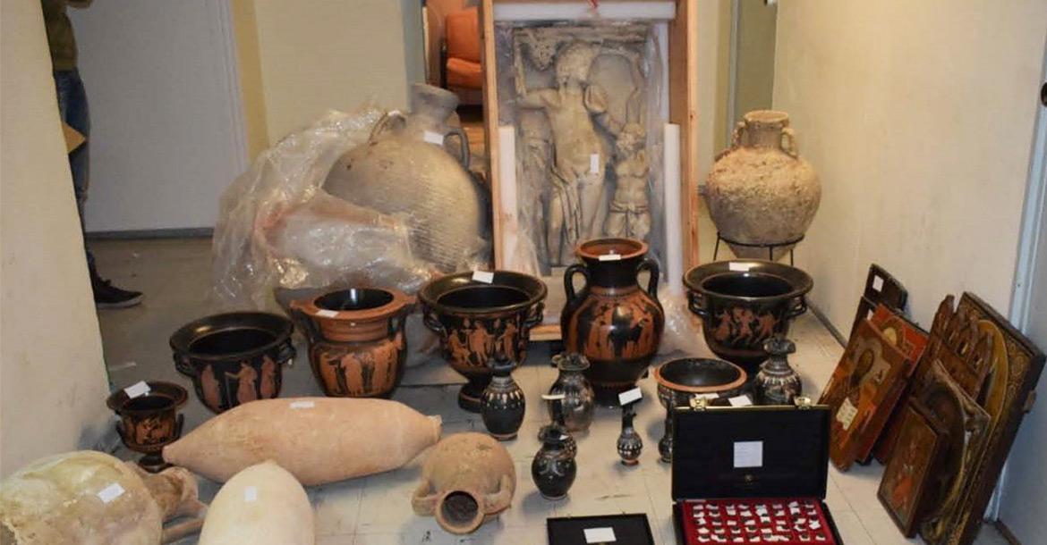 Η Ελληνική Αστυνομία συμμετείχε σε κοινή ευρωπαϊκή αστυνομική επιχείρηση για την αντιμετώπιση της κλοπής και παράνομης διακίνησης πολιτιστικών αγαθών