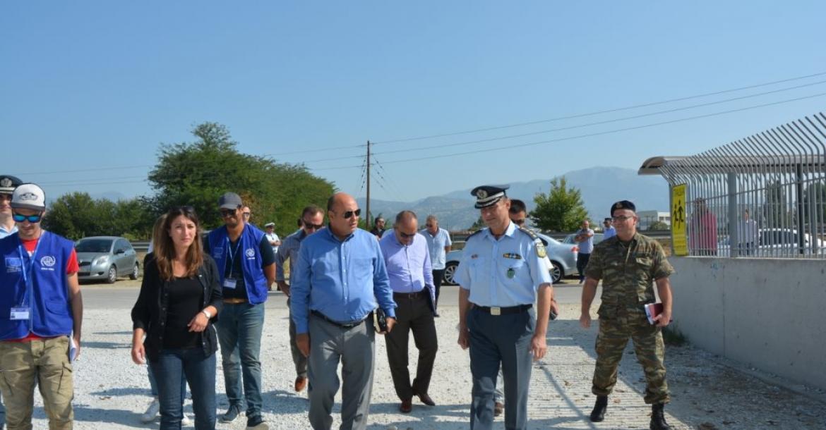 Δομές Φιλοξενίας προσφύγων – μεταναστών στη Βόρεια Ελλάδα επισκέφθηκε ο Αναπληρωτής Γενικός Γραμματέας του Υπουργείου Εσωτερικών Τζανέτος Φιλιππάκος