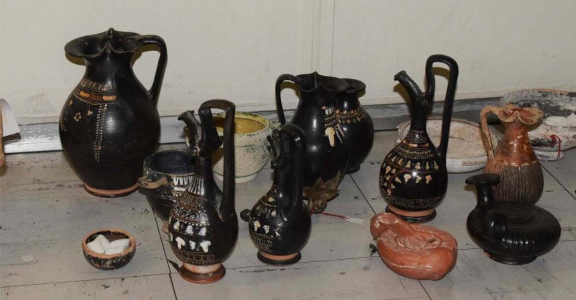 Η Ελληνική Αστυνομία συμμετείχε σε κοινή ευρωπαϊκή αστυνομική επιχείρηση για την αντιμετώπιση της κλοπής και παράνομης διακίνησης πολιτιστικών αγαθών