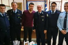 Ενημερωτική δράση του Τμήματος Τροχαίας Κατερίνης «Ευχές για το νέο έτος 2018»
