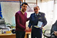 Ενημερωτική δράση του Τμήματος Τροχαίας Κατερίνης «Ευχές για το νέο έτος 2018»