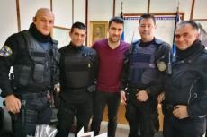 Ενημερωτική δράση του Τμήματος Τροχαίας Κατερίνης «Ευχές για το νέο έτος 2018»