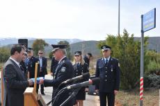 Τα αποκαλυπτήρια της πινακίδας ονοματοθεσίας οδού "Ειδικού Φρουρού Χαράλαμπου Αμανατίδη" πραγματοποιήθηκαν στη Βέροια